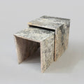 Titanium travertine