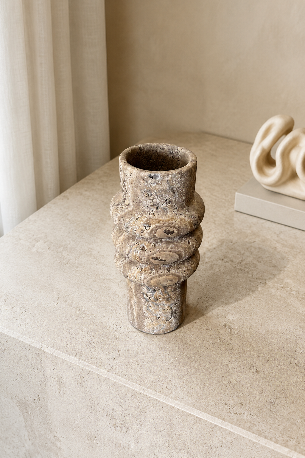 Arora-T Stone Vase