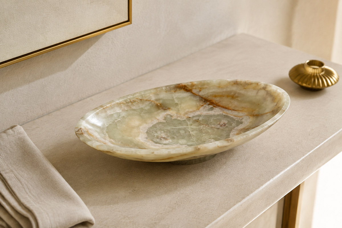 Calma Stone Bowl
