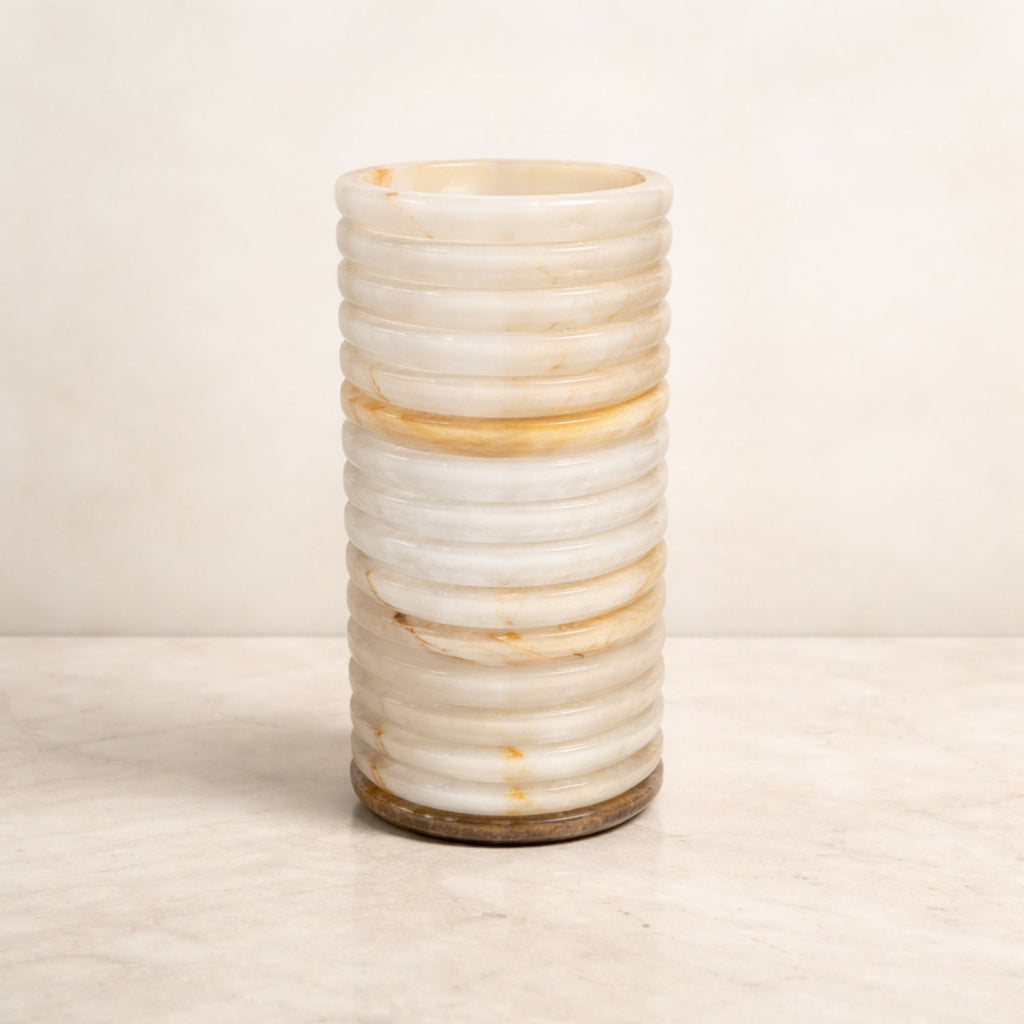 Cylos Stone Vase