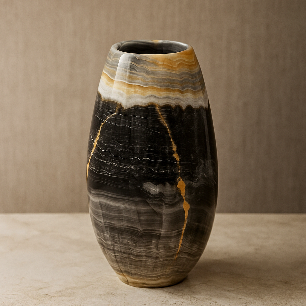 Lunora Stone Vase