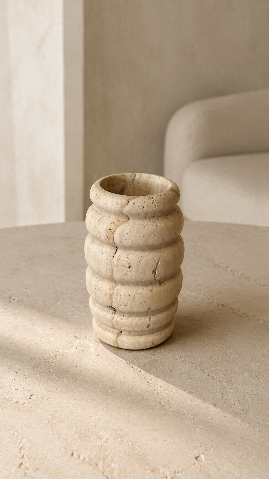 Orbis Stone Vase