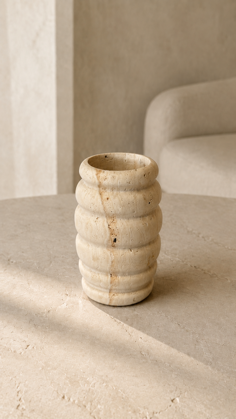 Orbis Stone Vase