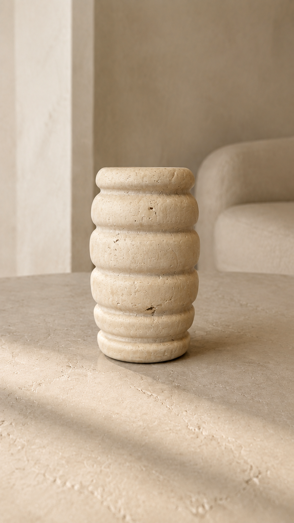 Orbis Stone Vase