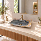 Aveline natural marble washbasin