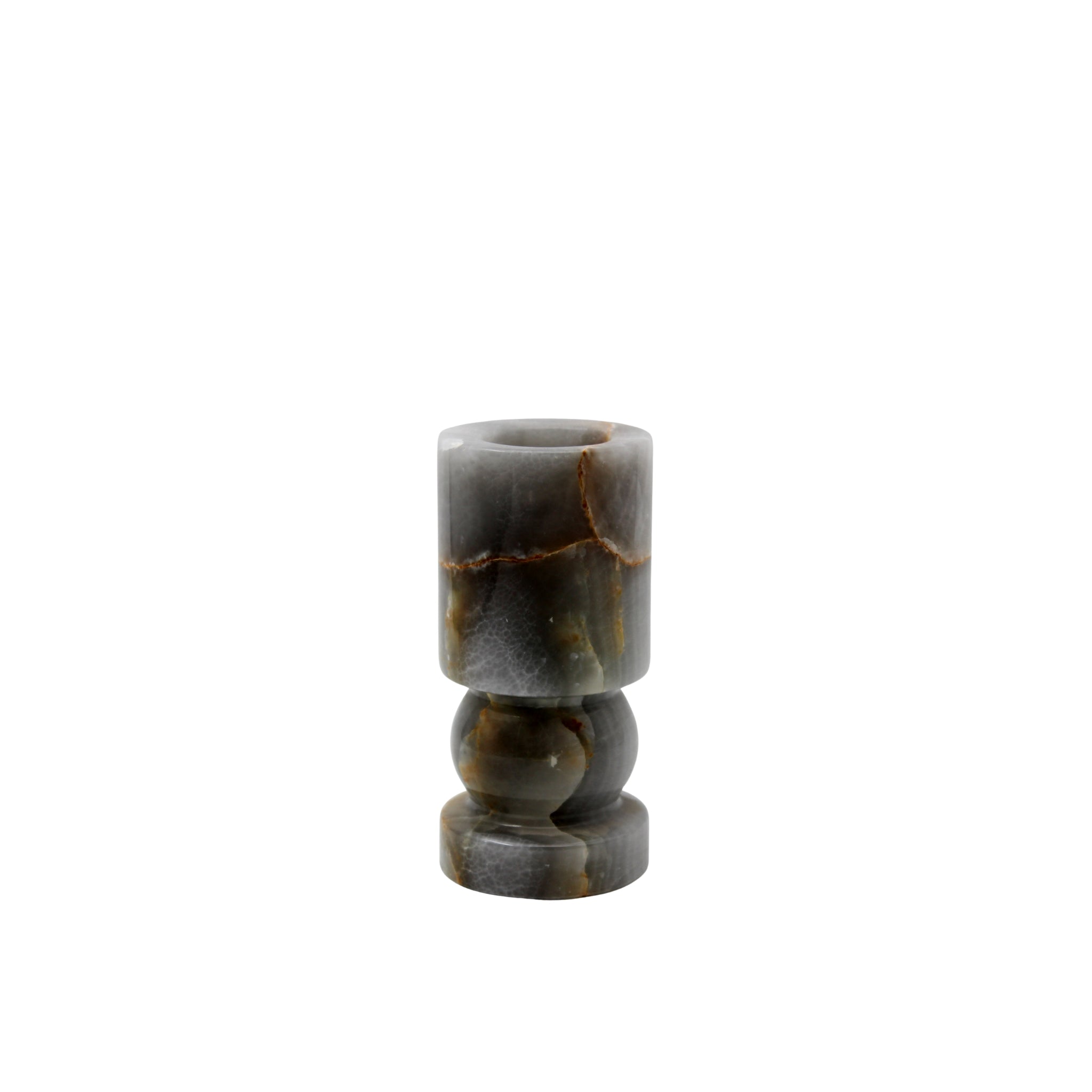 Solara Stone Candleholder