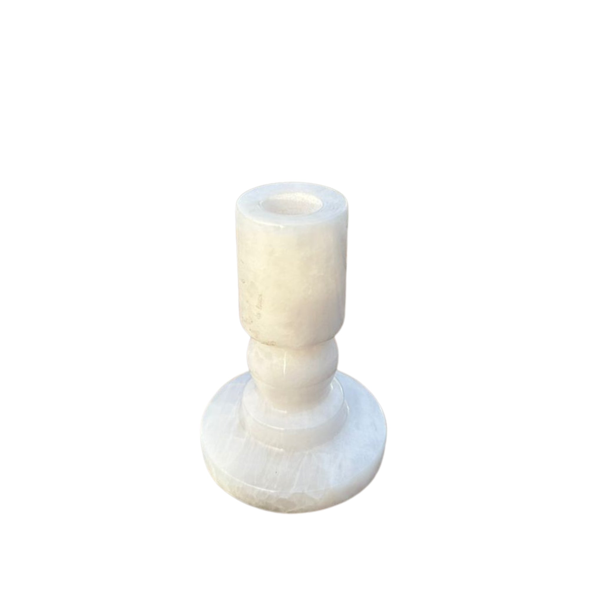 Solis Stone Candleholder