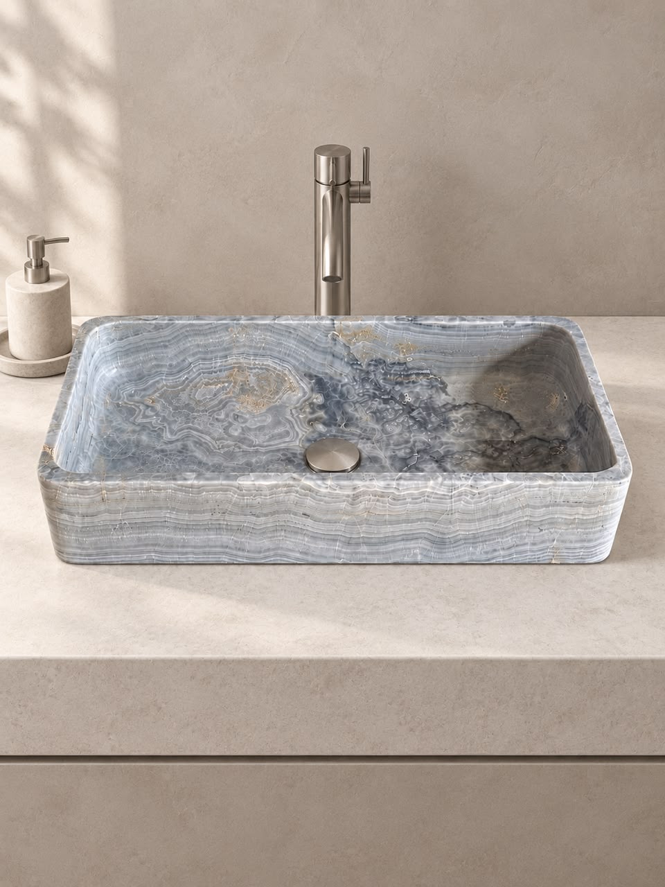Zouran stone onyx basin