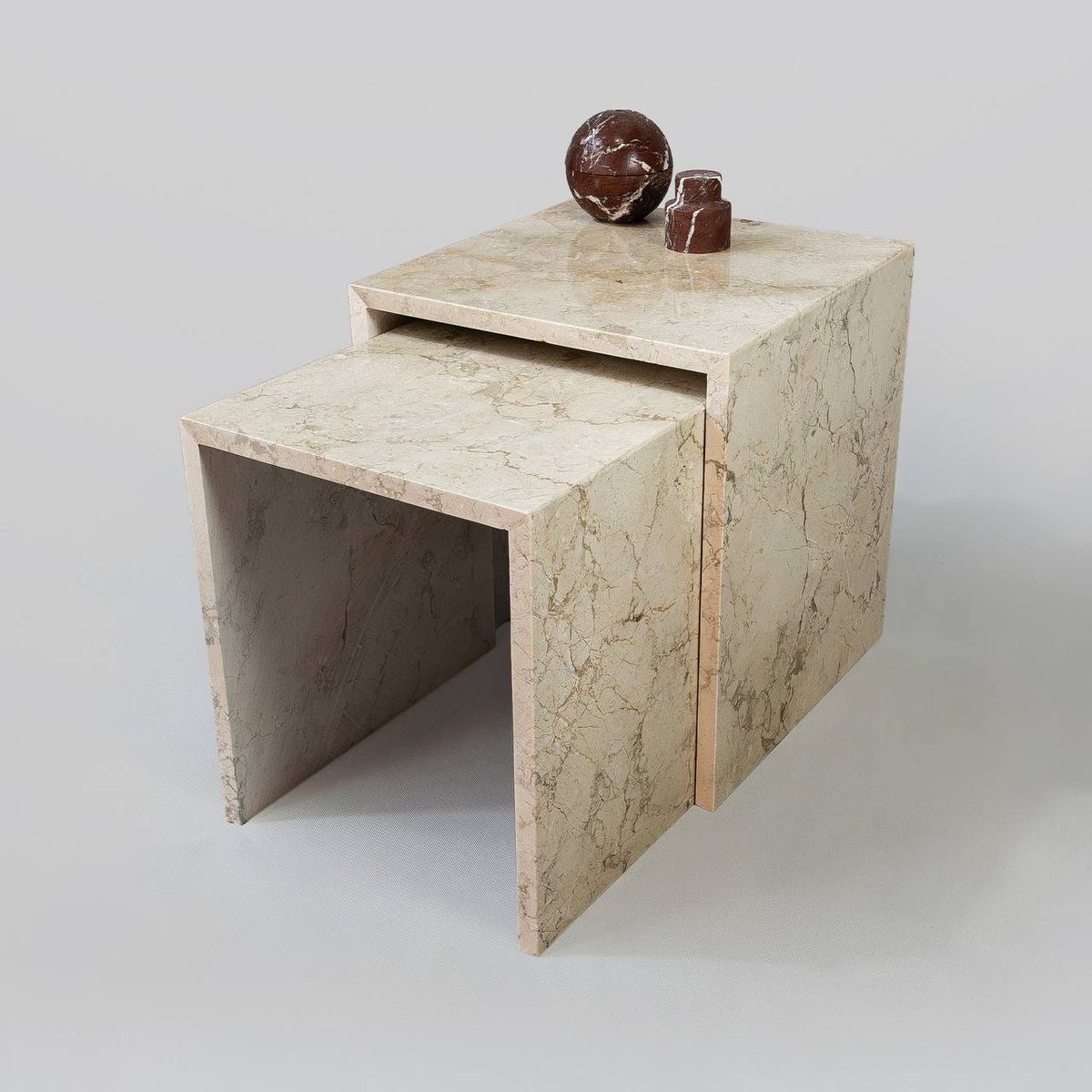Crema beige marble