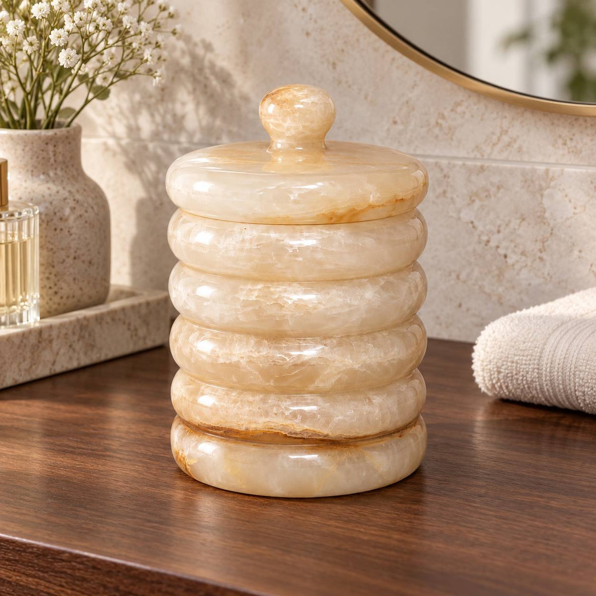 Ivory Honey Onyx