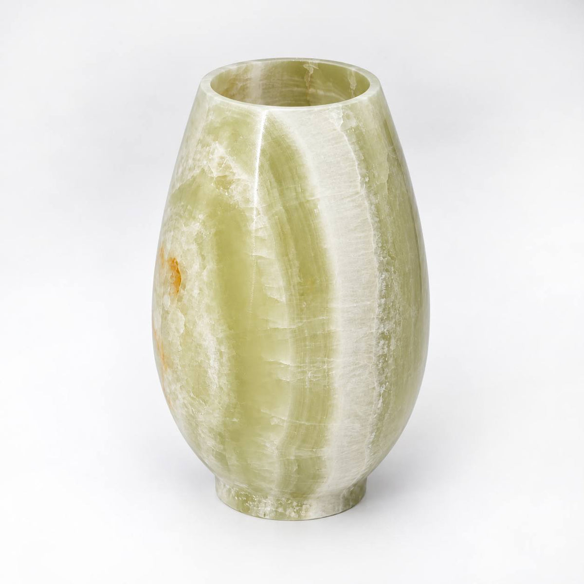 Pearl green onyx