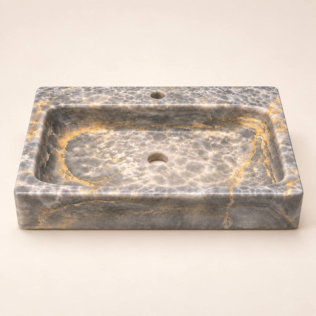 Avella natural stone washbasin