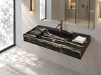 Nero natural stone washbasin