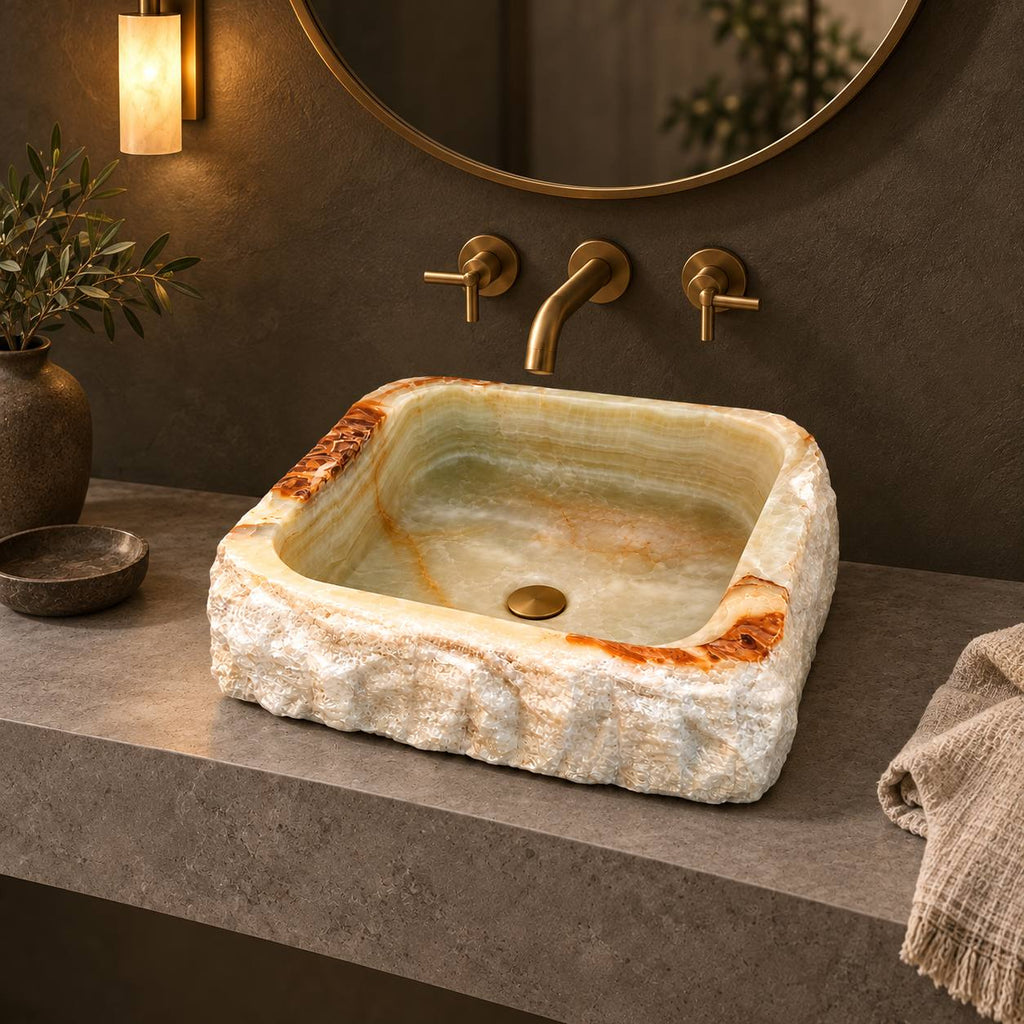 Aurelia natural stone washbasin
