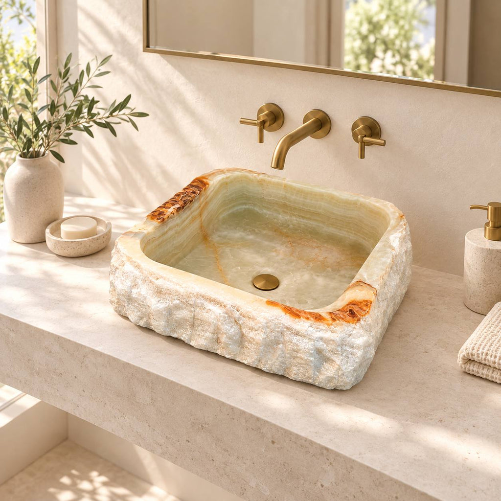 Aurelia natural stone washbasin