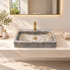 Avella natural stone washbasin