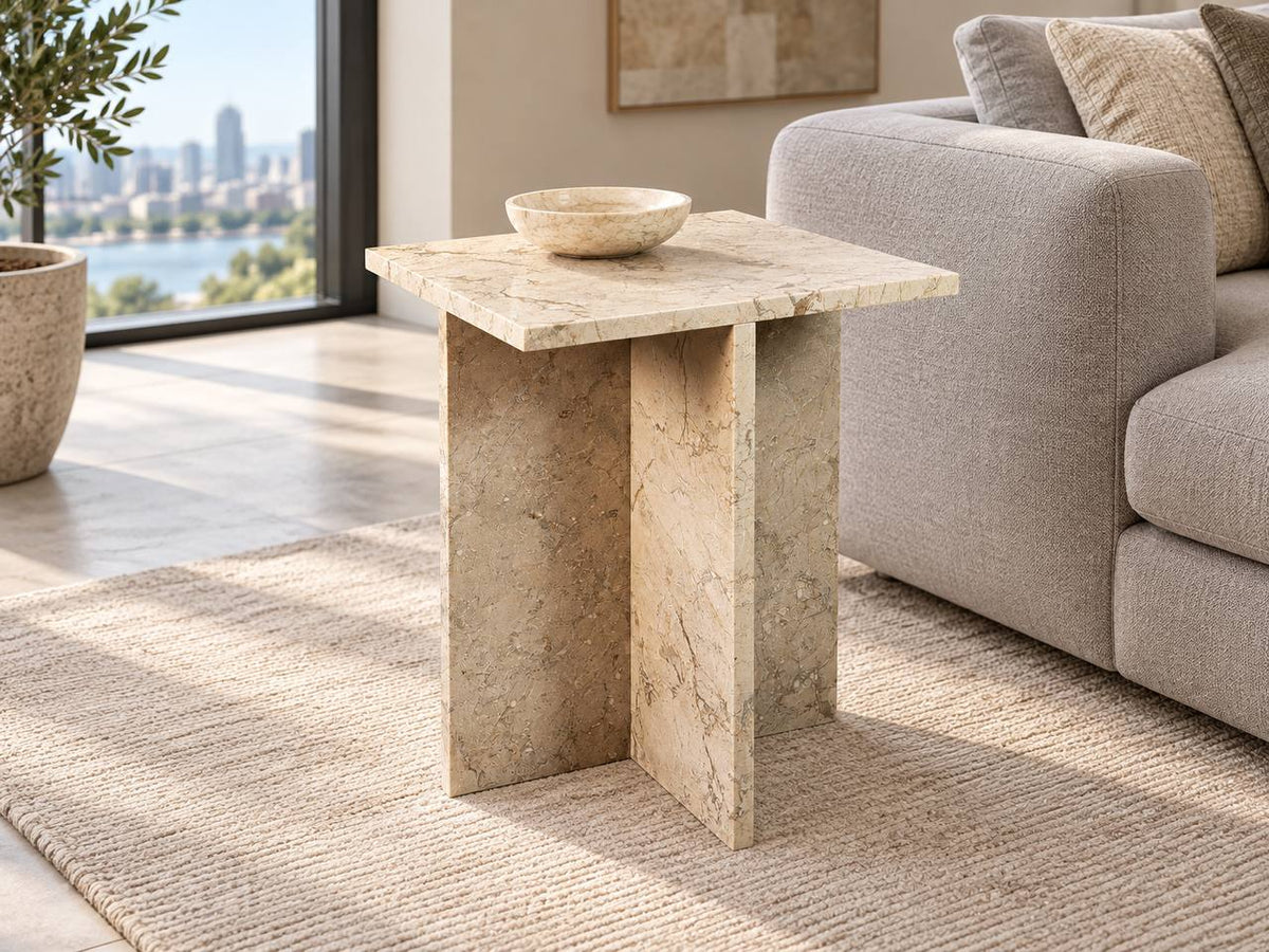 Crema beige marble 