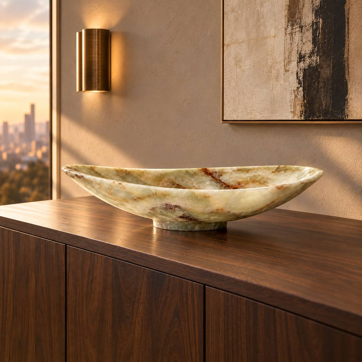 Calma Stone Bowl