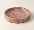 Red travertine