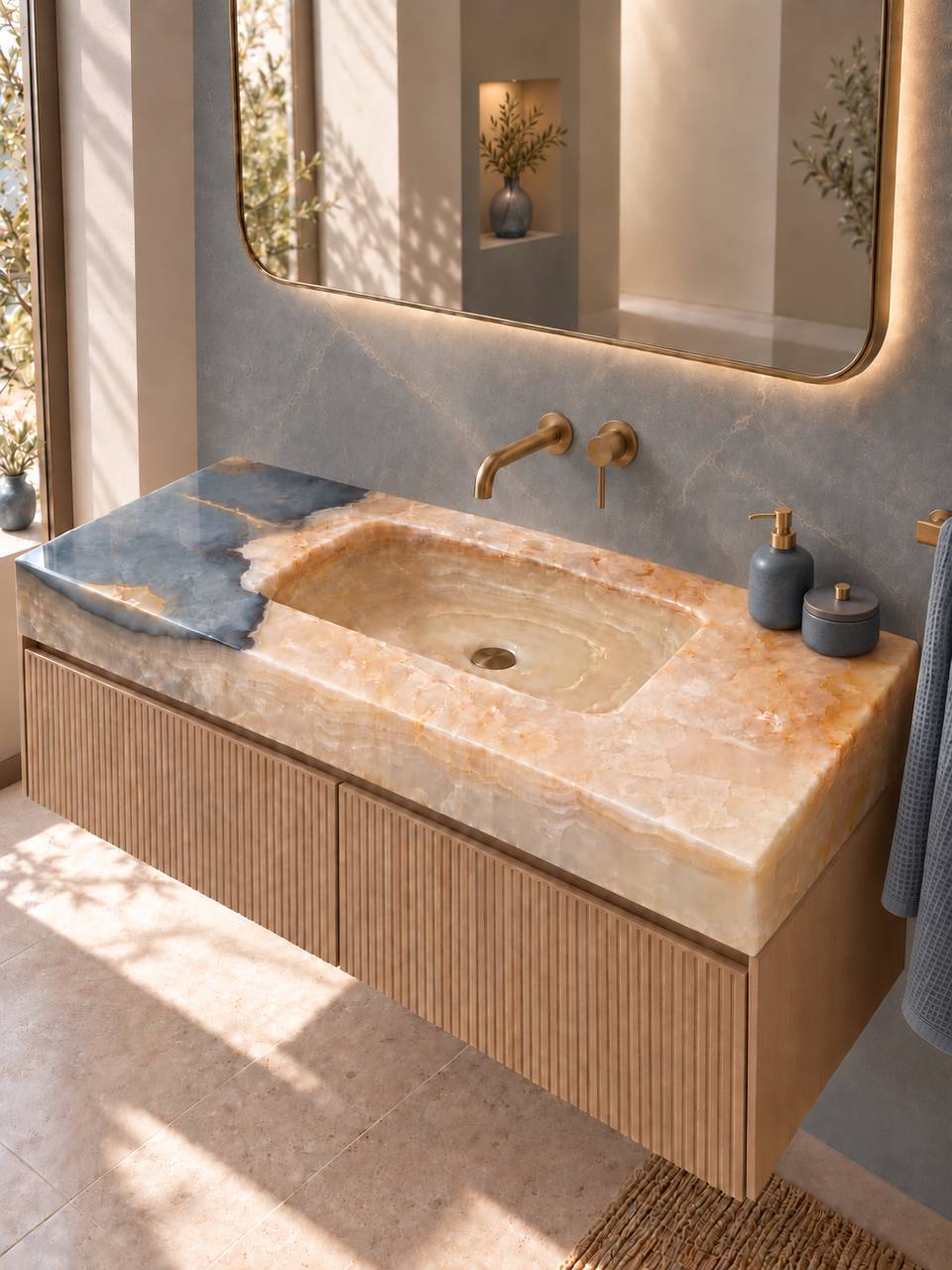 Azura onyx washbasin