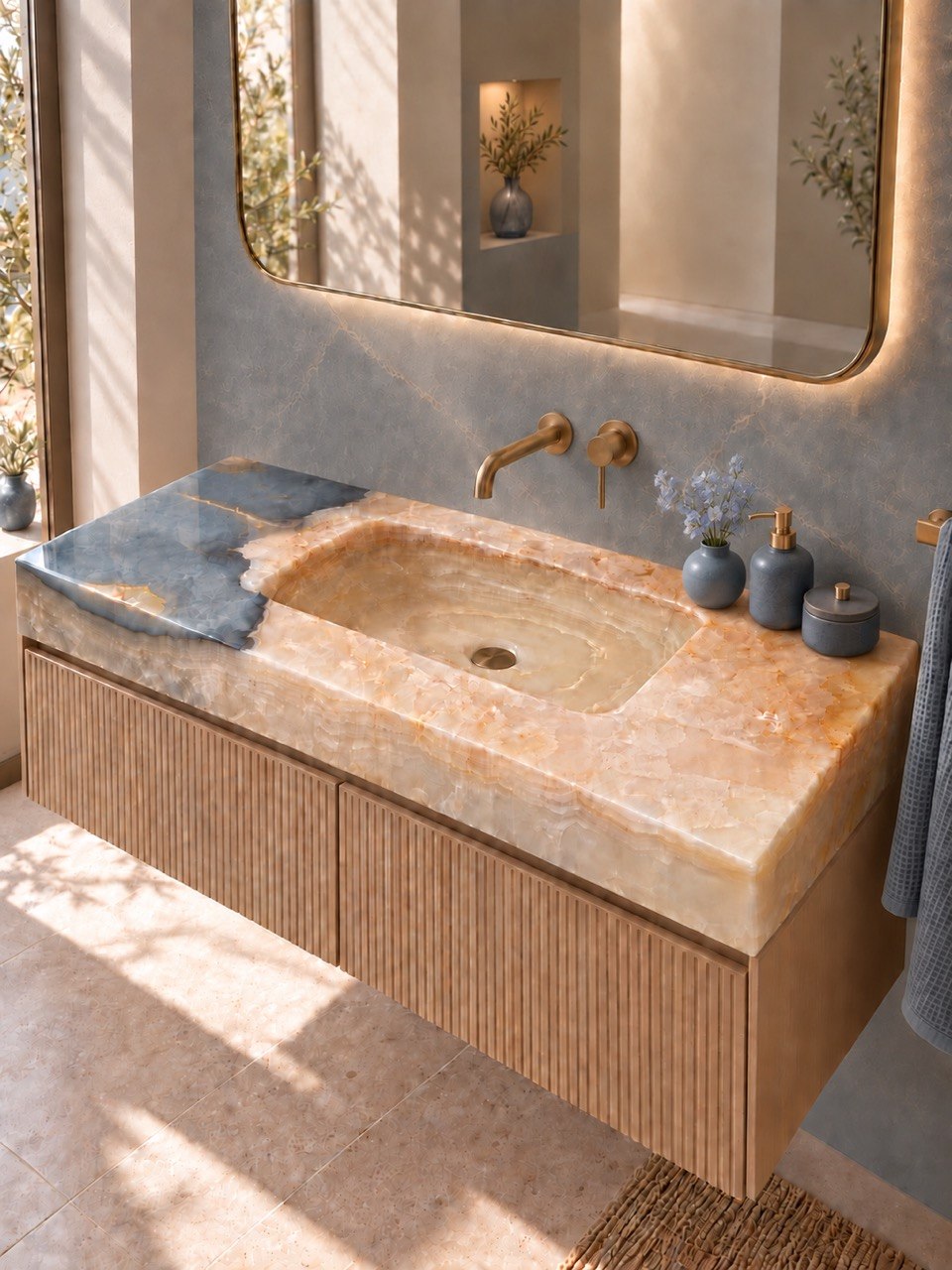 Azura onyx washbasin