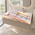 Apollo crystal onyx washbasin