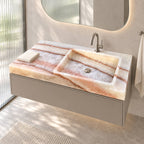 Apollo crystal onyx washbasin